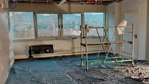 Bonifico sala server a Treviso